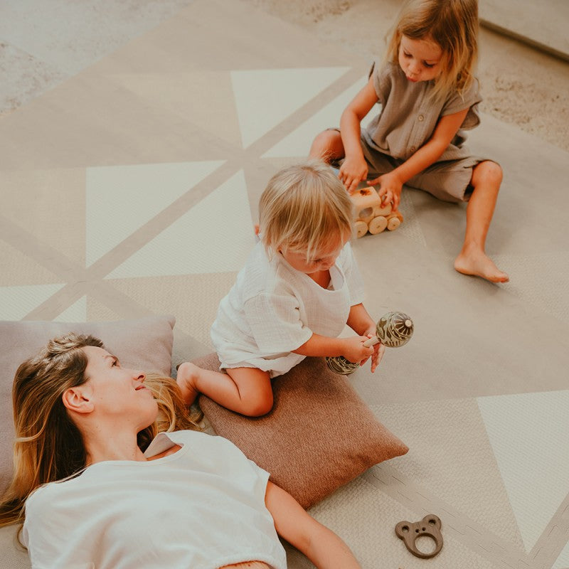 Tapis de jeu mousse PUZZLEMAT KYTE - MOCHA