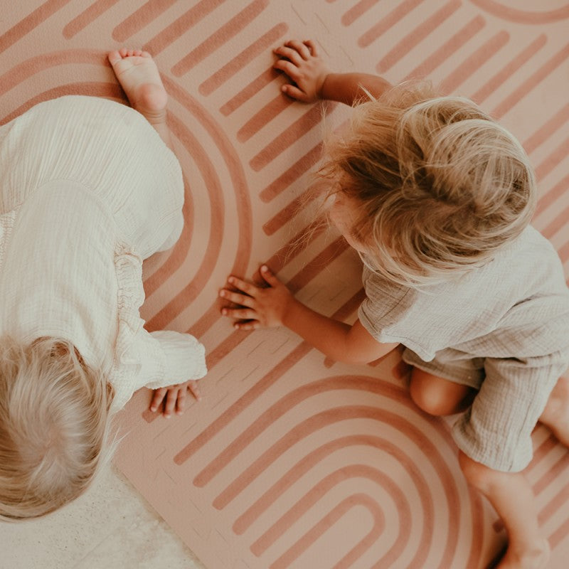 Tapis de jeu mousse PUZZLEMAT LINEAR - CAMEL