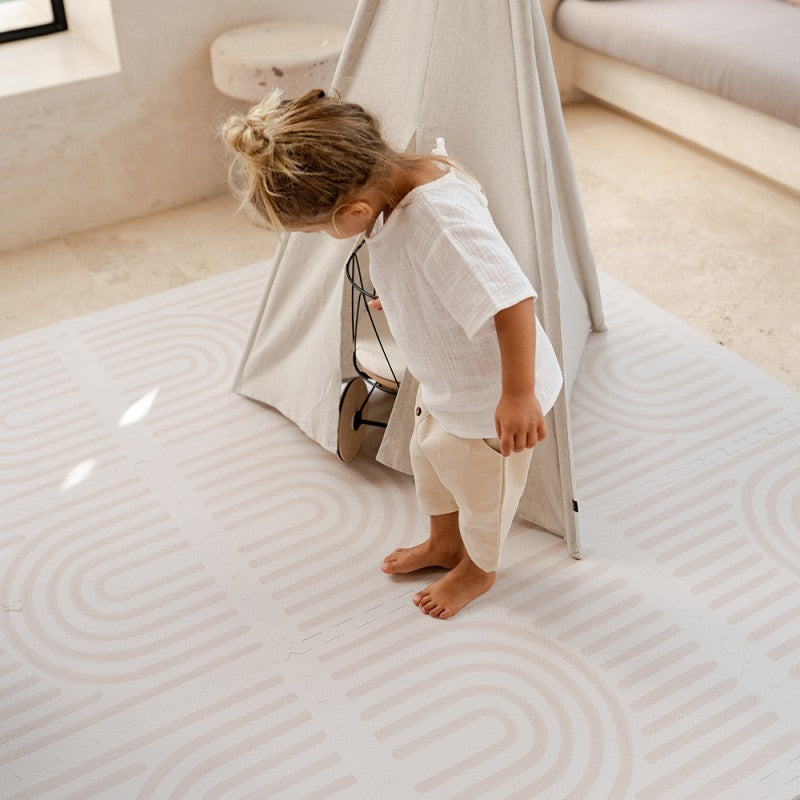 Tapis de jeu mousse PUZZLEMAT LINEAR - LINEN