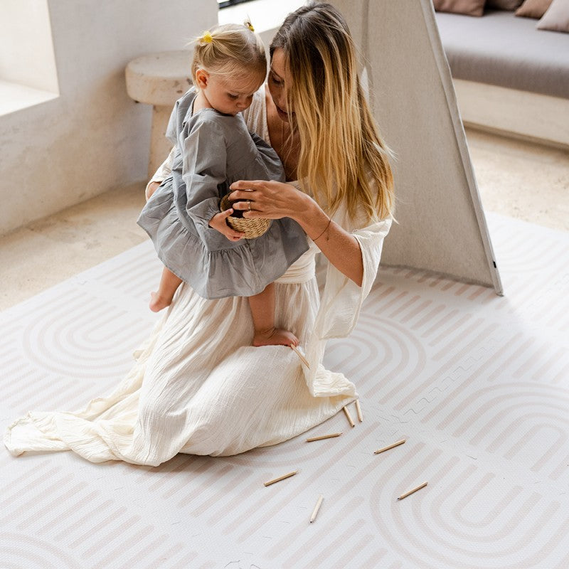 Tapis de jeu mousse PUZZLEMAT LINEAR - LINEN