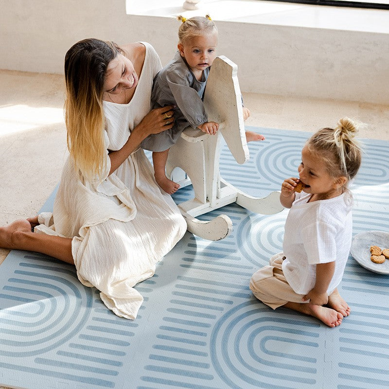 Tapis de jeu mousse PUZZLEMAT LINEAR - MINERAL