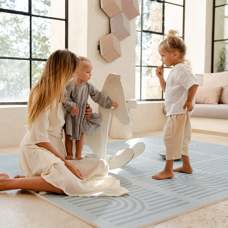 Tapis de jeu mousse PUZZLEMAT LINEAR - MINERAL