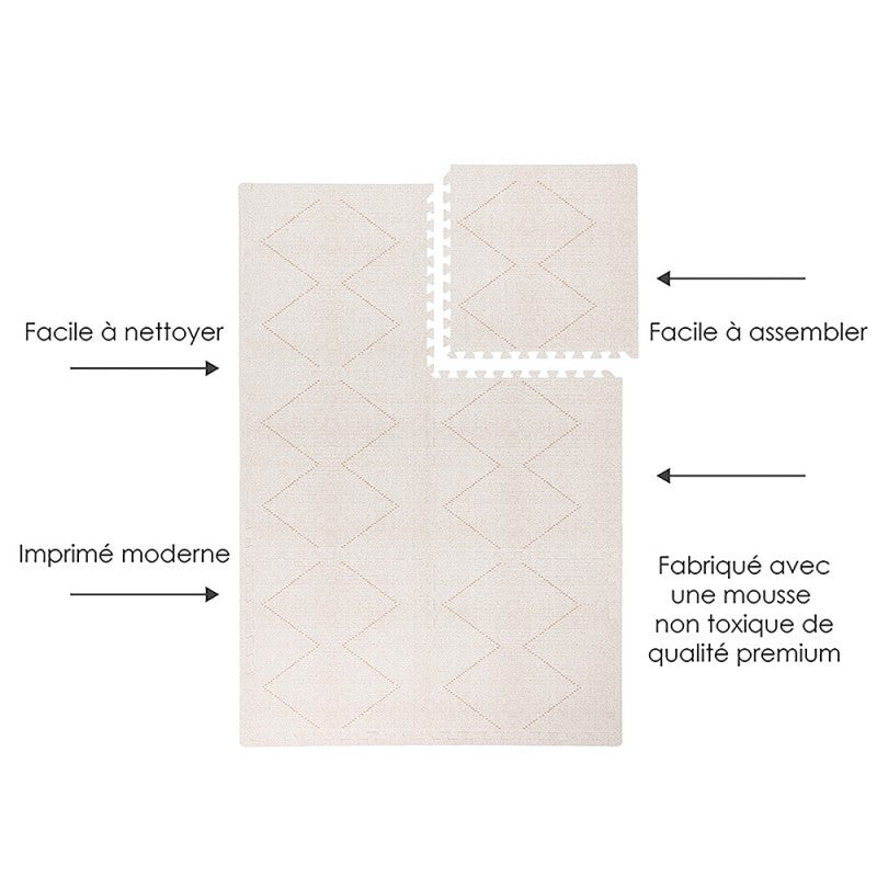 Tapis de jeu mousse PUZZLEMAT TULUM