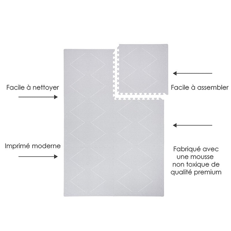 Tapis de jeu mousse PUZZLEMAT TULUM