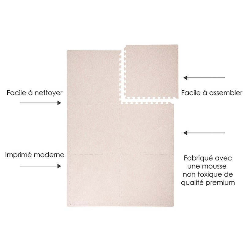 Tapis de jeu mousse PUZZLEMAT WILD