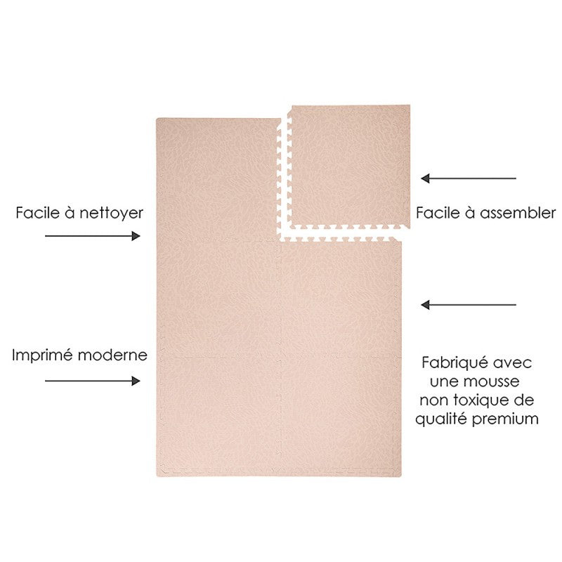 Tapis de jeu mousse PUZZLEMAT WILD