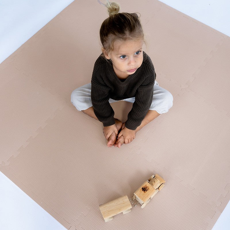Tapis de jeu mousse uni CLASSIC PLAYMAT - BLUSH