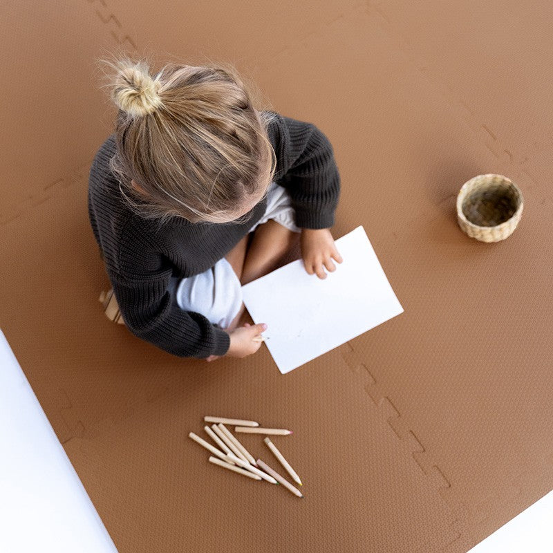 Tapis de jeu mousse uni CLASSIC PLAYMAT - CAMEL