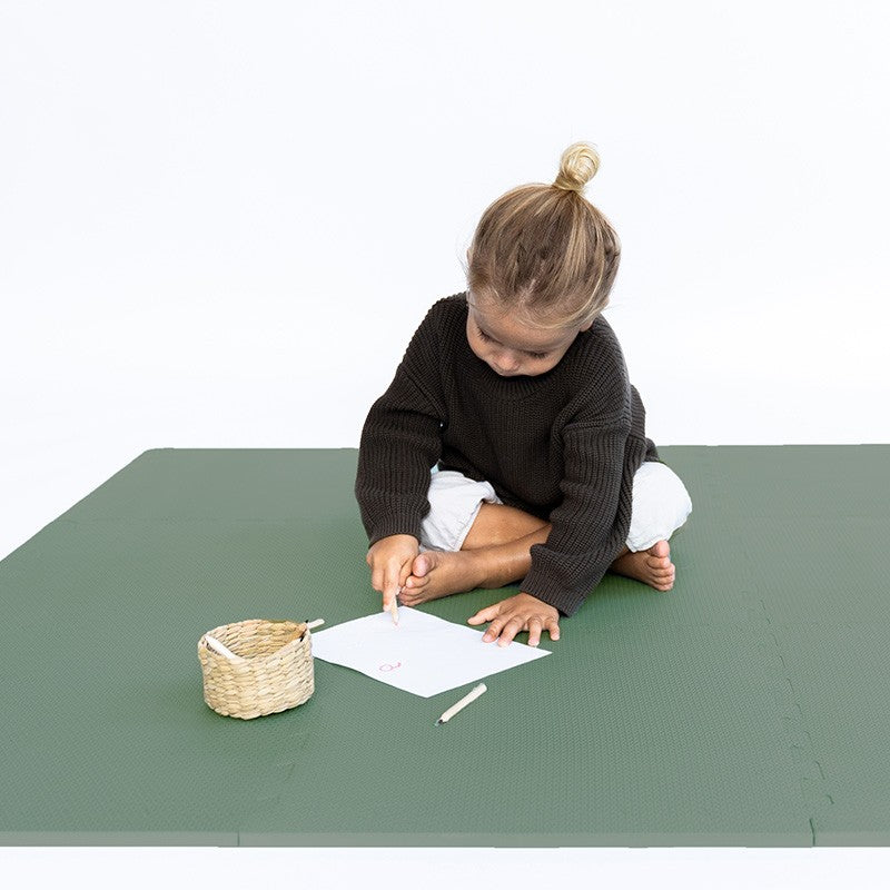 Tapis de jeu mousse uni CLASSIC PLAYMAT - MOSS