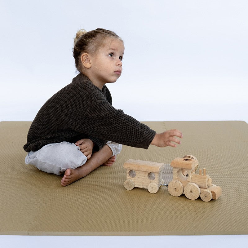 Tapis de jeu mousse uni CLASSIC PLAYMAT - SANDSTONE