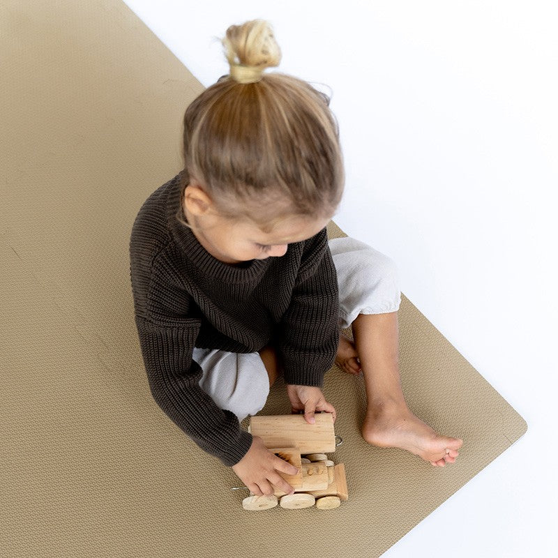 Tapis de jeu mousse uni CLASSIC PLAYMAT - SANDSTONE