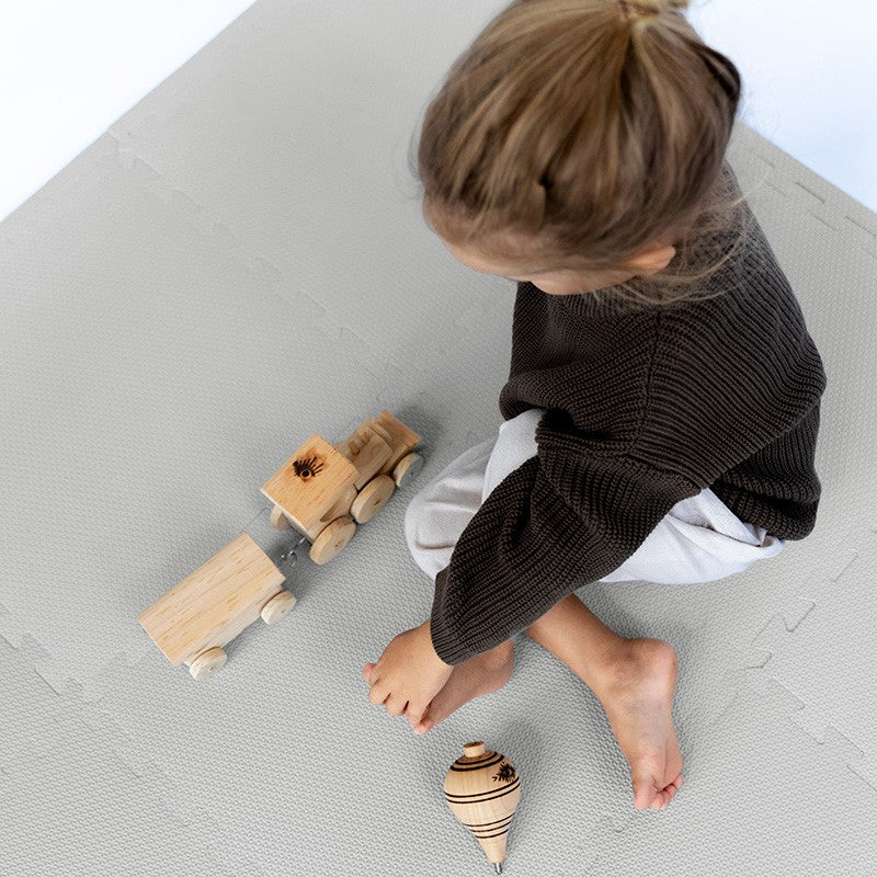 Tapis de jeu mousse uni CLASSIC PLAYMAT - STONE