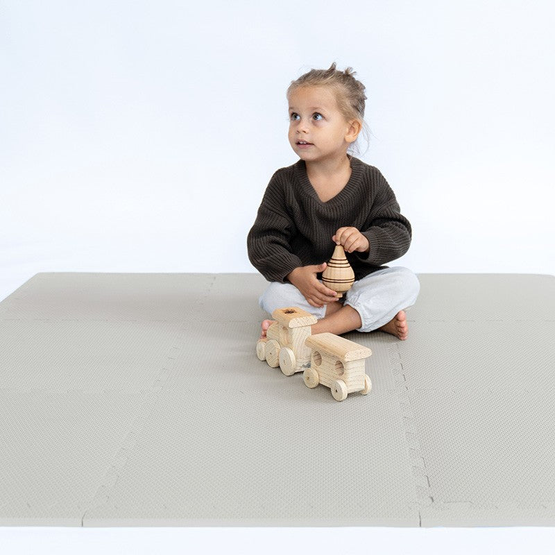 Tapis de jeu mousse uni CLASSIC PLAYMAT - STONE