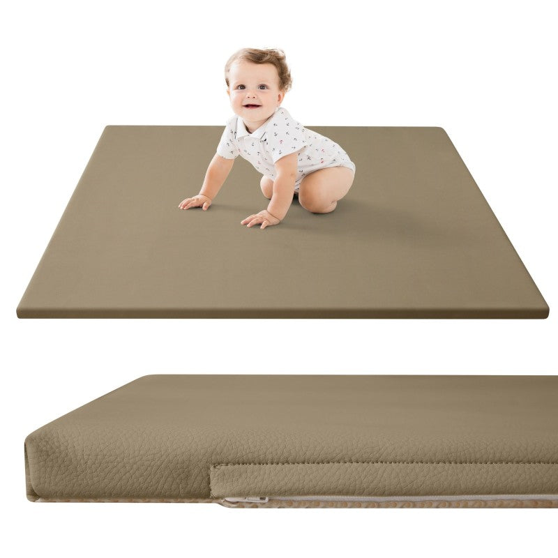 Tapis enfant à mémoire de forme cuir vegan PADDED