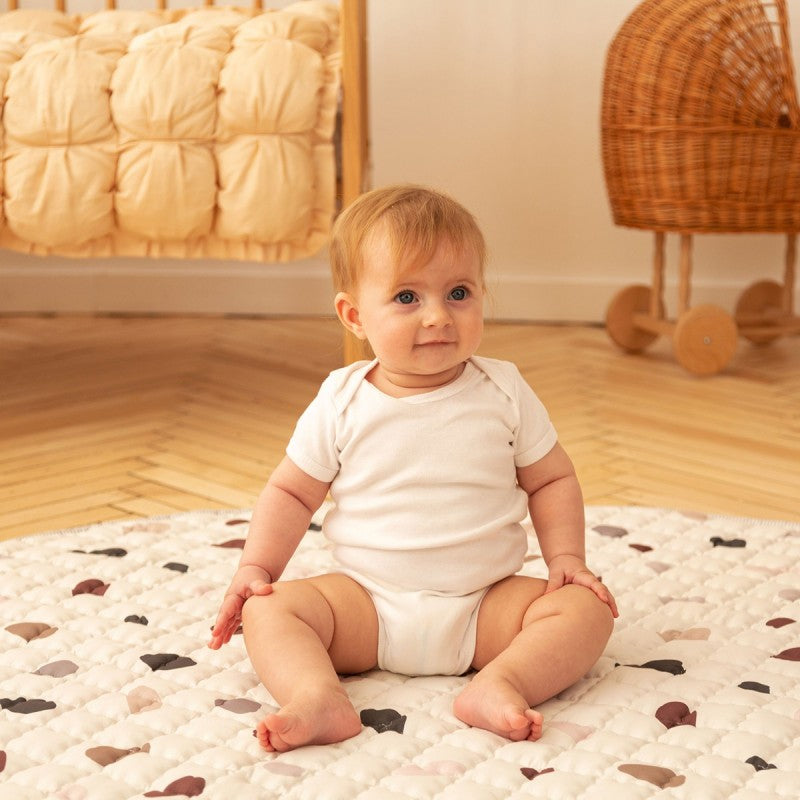 Tapis bébé matelassé CONFETTI
