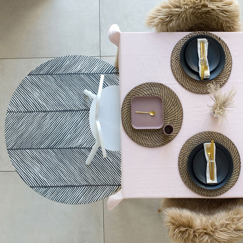 Tapis protège sol rond SAND - ANCHOR