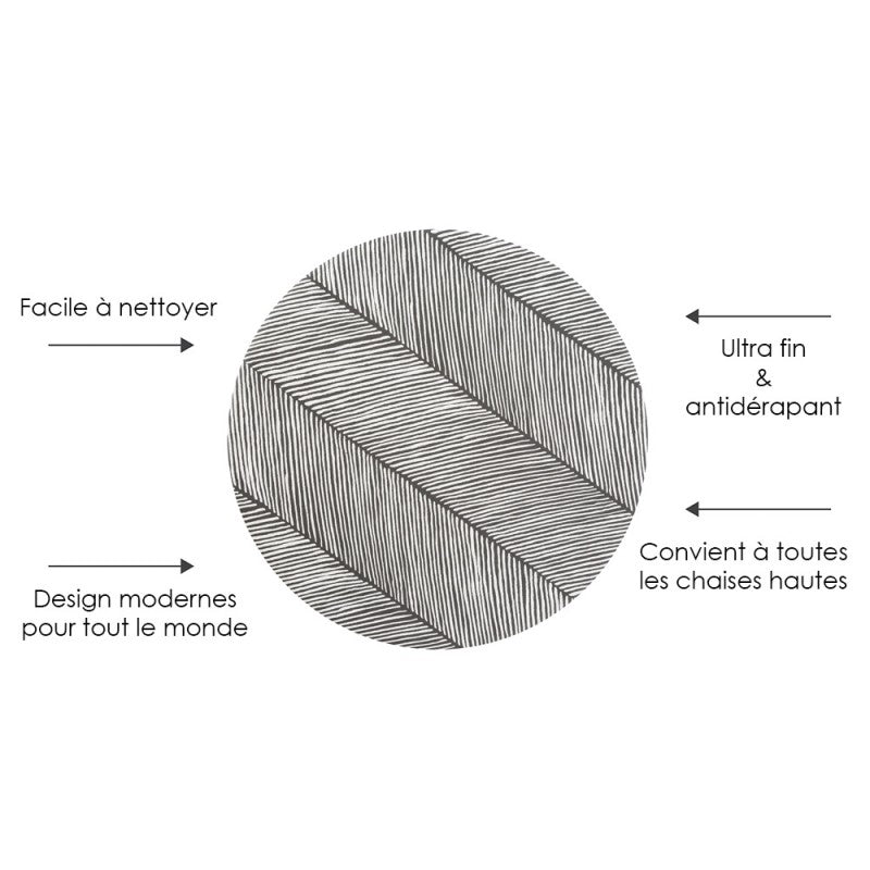 Tapis protège sol rond SAND - ANCHOR