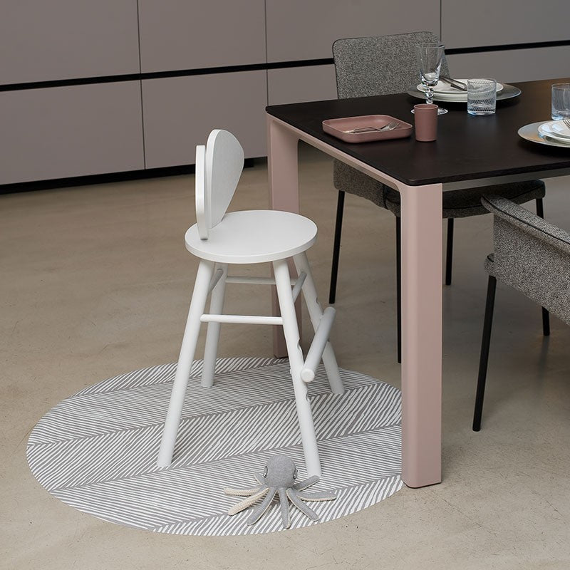 Tapis protège sol rond SAND - STONE
