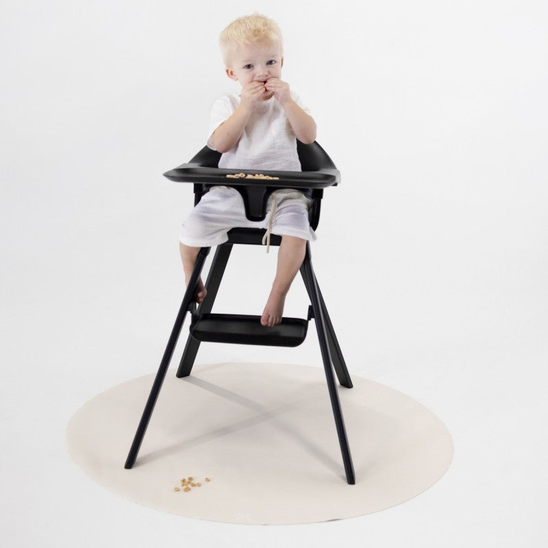 Tapis protège sol rond SPLAT MAT - ALABASTER