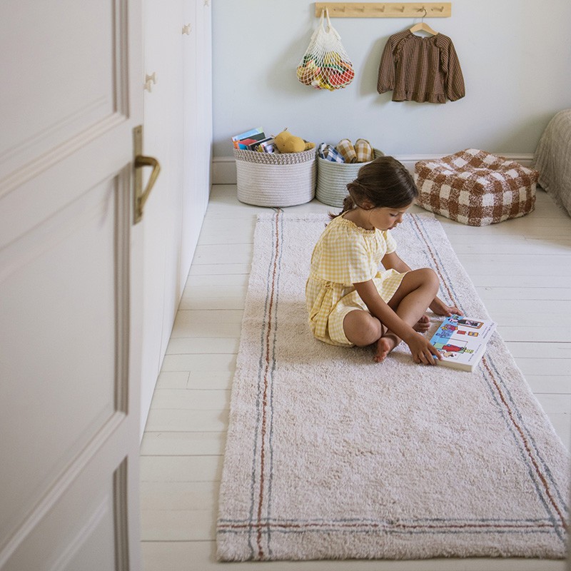 Tapis en coton lavable en machine signés Lorena Canals