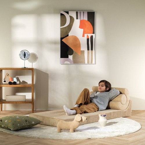 Pouf enfant velours côtelé...