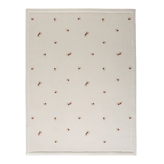 Tapis enfant à mémoire de forme imprimé petites fleurs CLOUD FLORAL