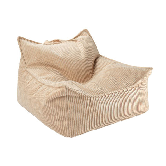Pouf enfant velours côtelé QUADRO
