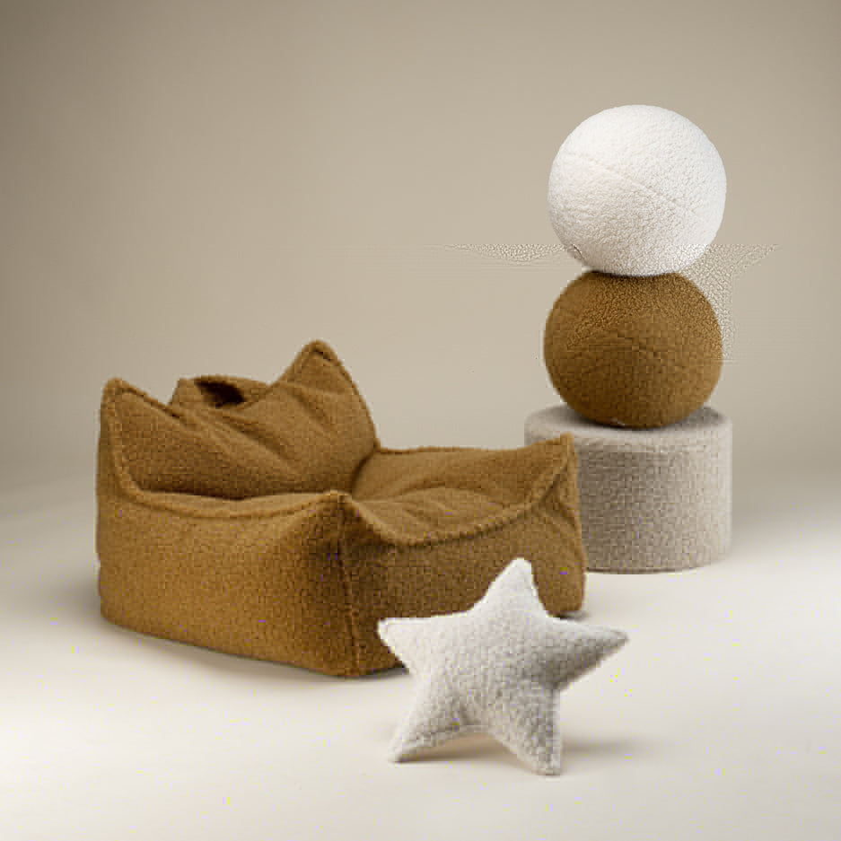 Pouf enfant bouclette DOUX