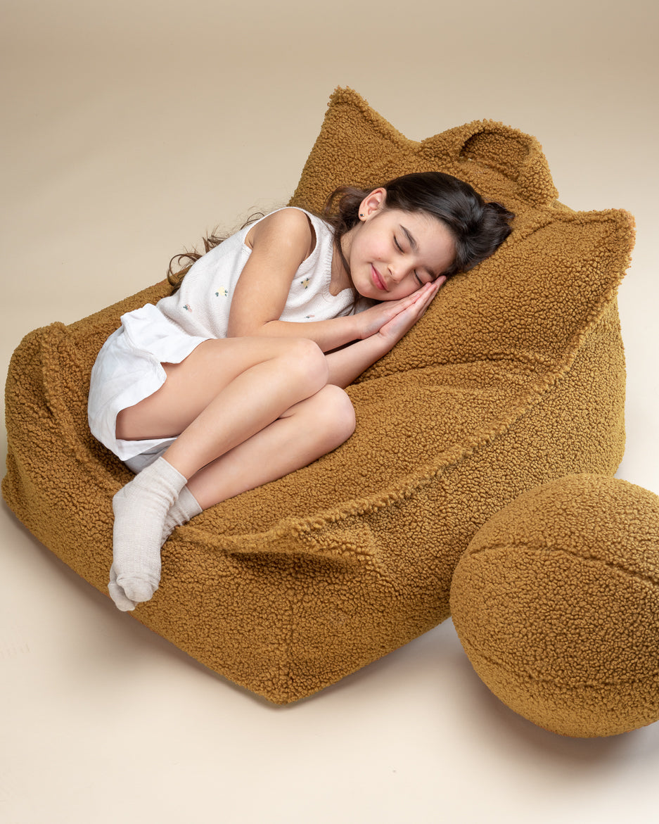 Pouf enfant bouclette DOUX