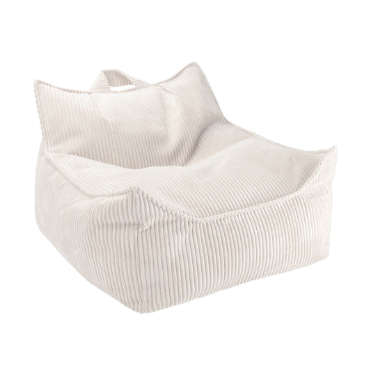 Pouf enfant velours côtelé QUADRO