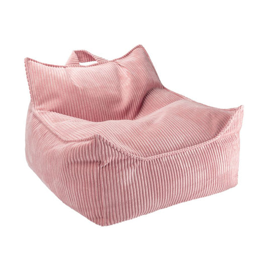 Pouf enfant velours côtelé QUADRO