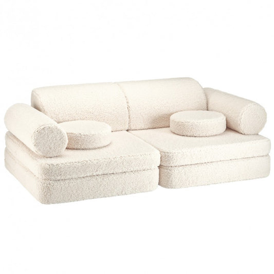 Canapé enfant bouclette SEETEE TEDDY