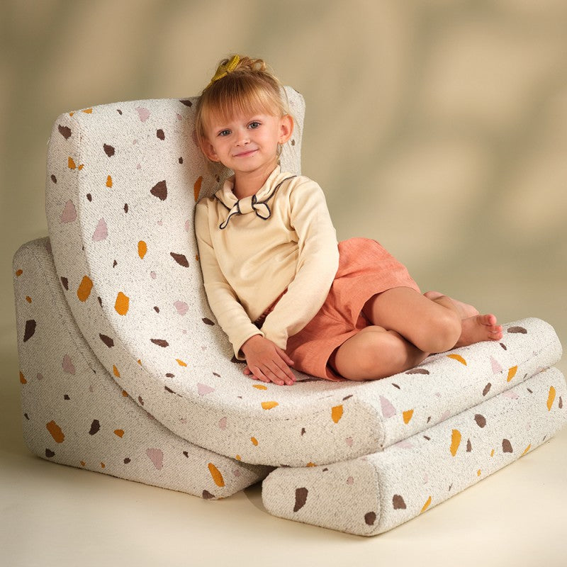 Fauteuil enfant terrazzo MOONTER
