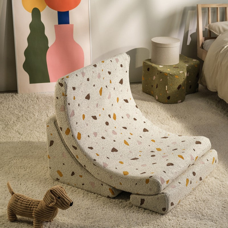 Fauteuil enfant terrazzo MOONTER