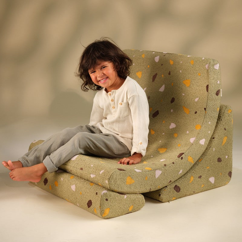 Fauteuil enfant terrazzo MOONTER