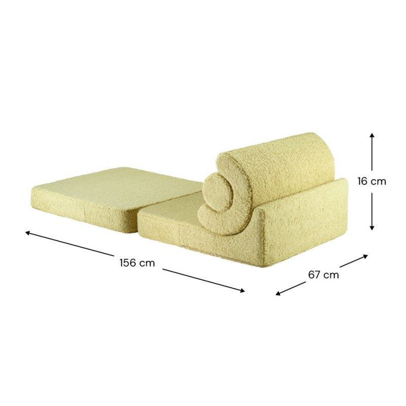 Pouf enfant bouclette FLIPSTER
