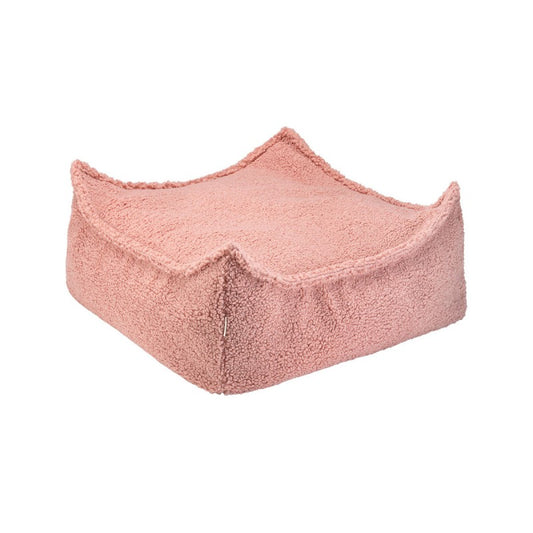 Pouf enfant carré bouclette BOUCLYN