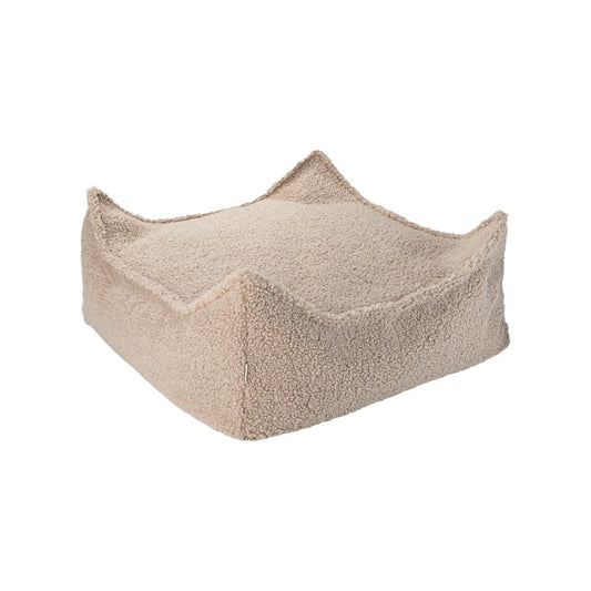 Pouf enfant carré bouclette BOUCLYN