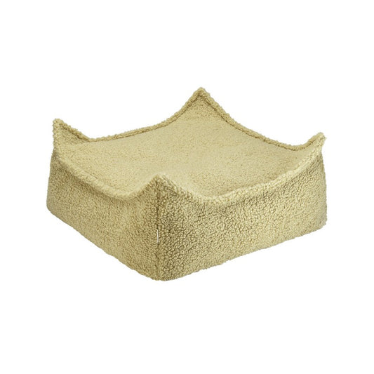 Pouf enfant carré bouclette BOUCLYN
