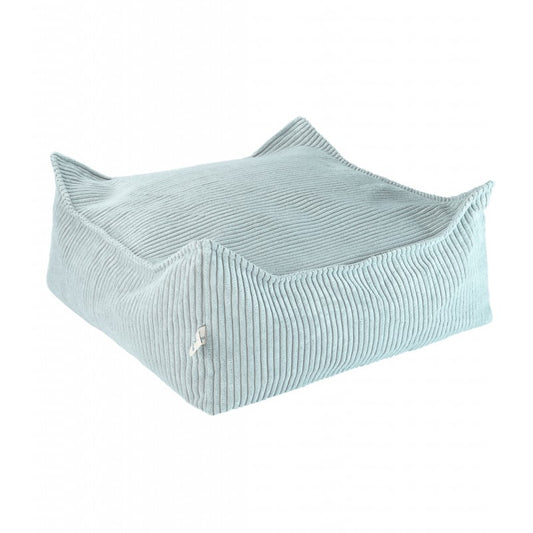 Pouf enfant carré velours côtelé OTTO