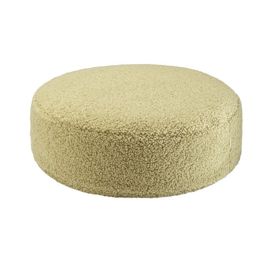 Pouf enfant rond bouclette OTTOMAN