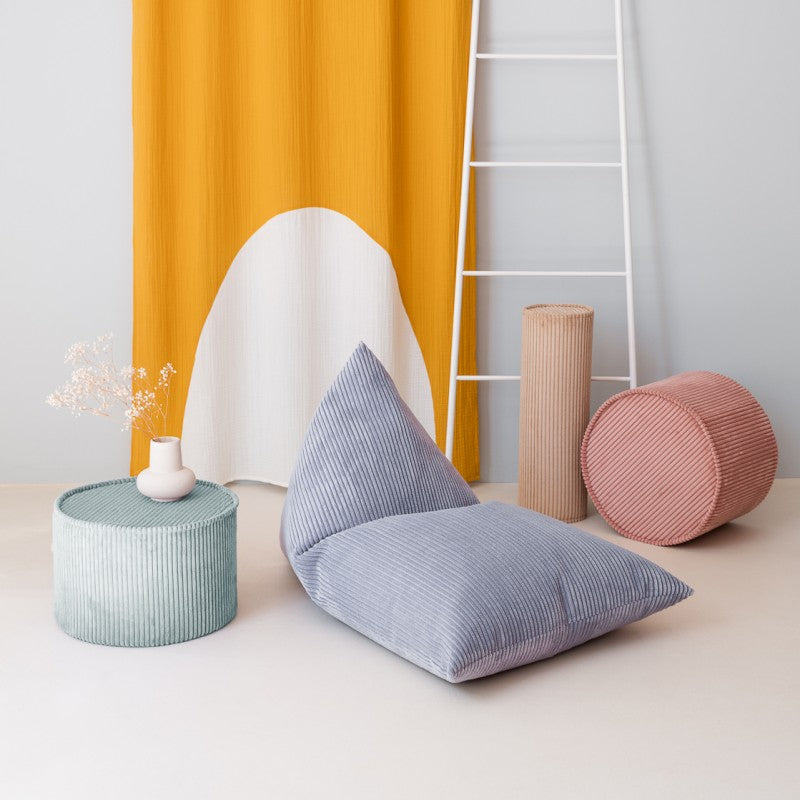 Pouf enfant velours côtelé BIG LOUNGER