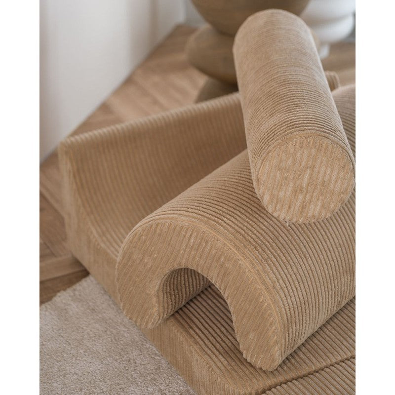 Pouf enfant velours côtelé FLIPSTER