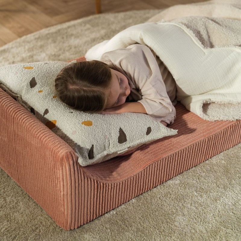 Pouf enfant velours côtelé FLIPSTER