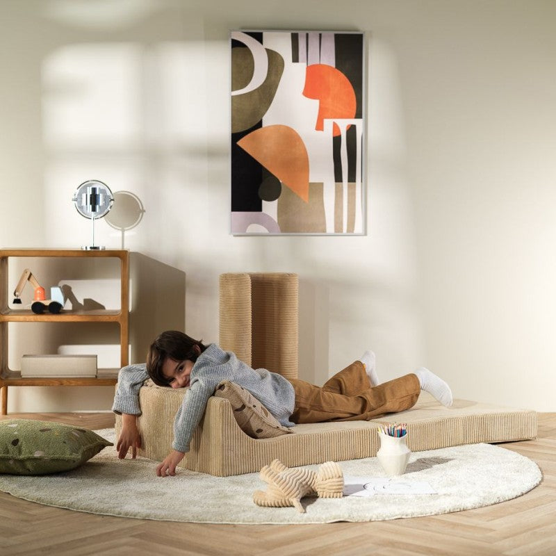 Pouf enfant velours côtelé FLIPSTER