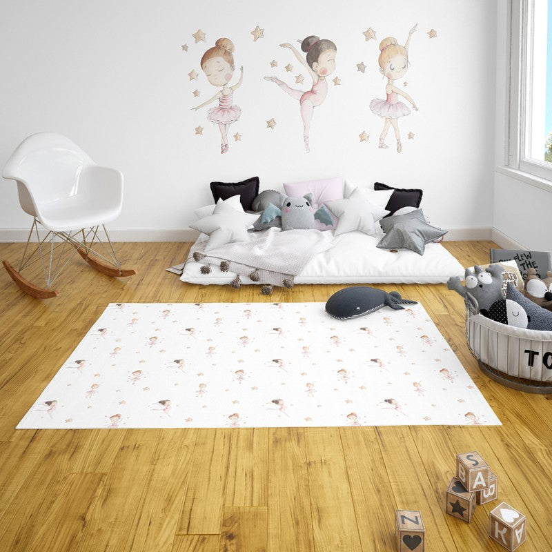 Sticker mural enfant danseuses Bailamos