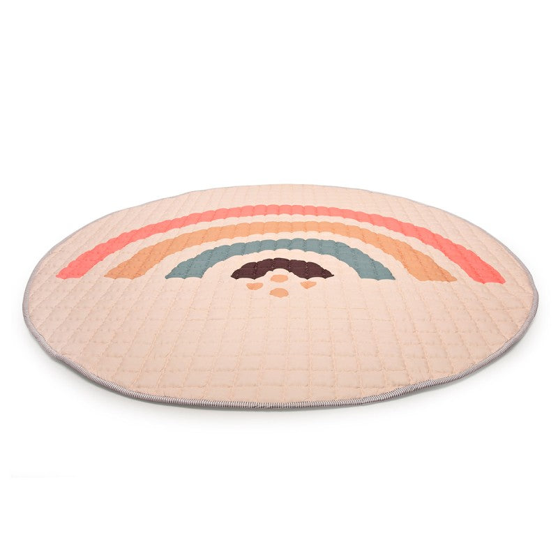 Tapis bébé matelassé arc en ciel BOHO RAINBOW