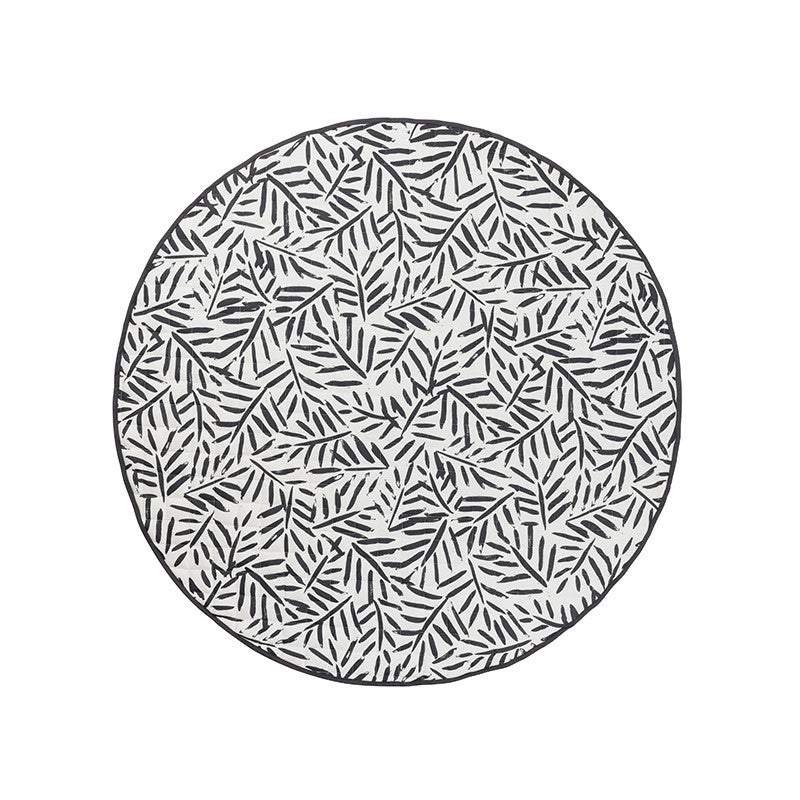 Tapis d'éveil enfant coton organique imperméable NAPPY FREE LEAFS