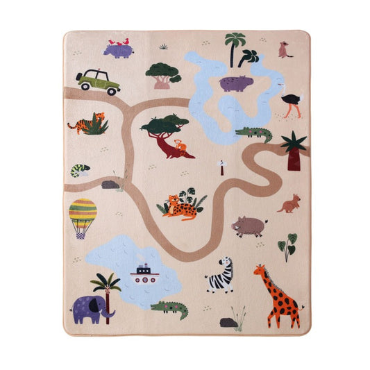 Tapis de jeu enfant à mémoire de forme CLOUD PLAY SAFARI