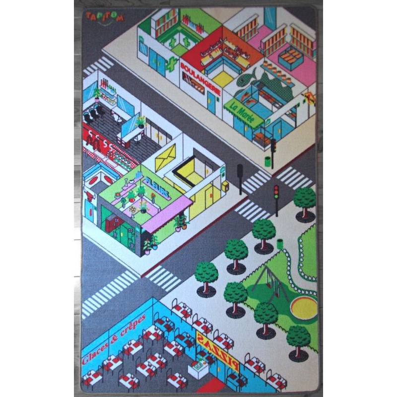 Tapis de jeu enfant LA VILLE